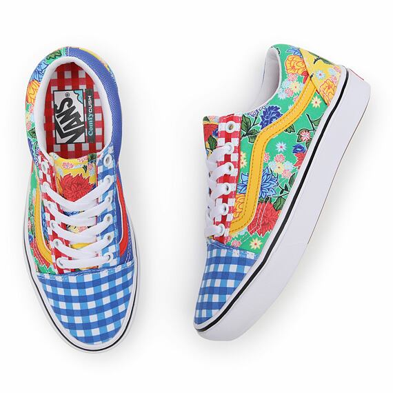 Boty Vans COMFYCUSH OLD SKOOL (Market Day) Multi/Tr Wht