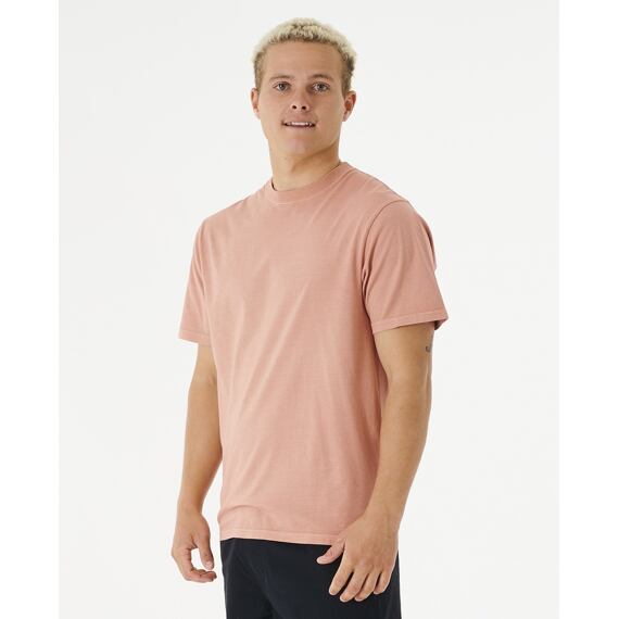 Tričko Rip Curl PLAIN WASH TEE Dusty Rose 