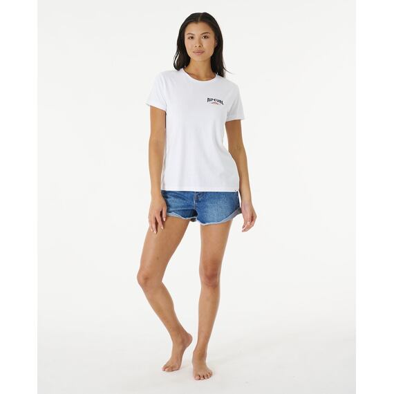 Tričko Rip Curl DAYBREAK STANDARD TEE White 