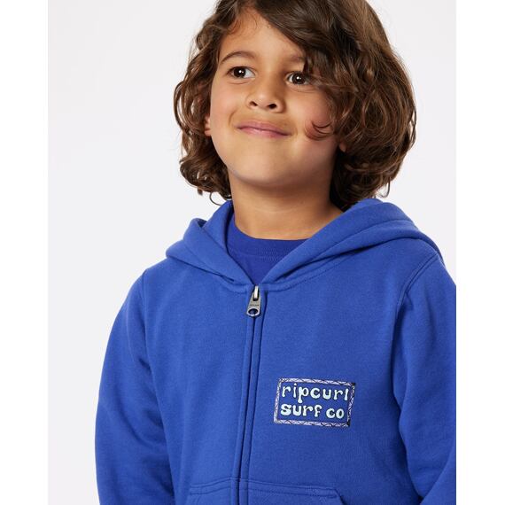 Mikina Rip Curl TUBE TOWN Z/T HOOD-BOY Wild Berry