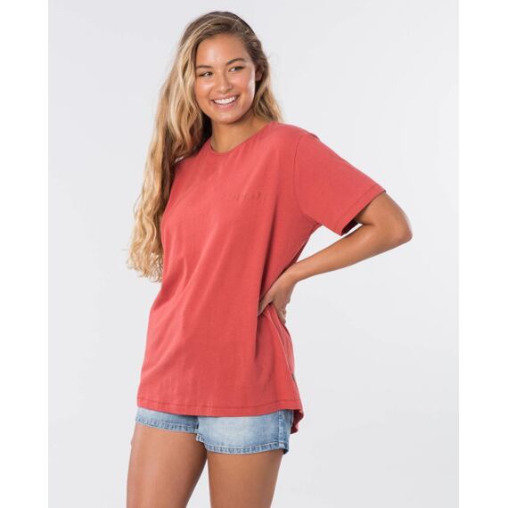 Tričko Rip Curl THE KEEP SEARCHING TEE  Sun Rust 
