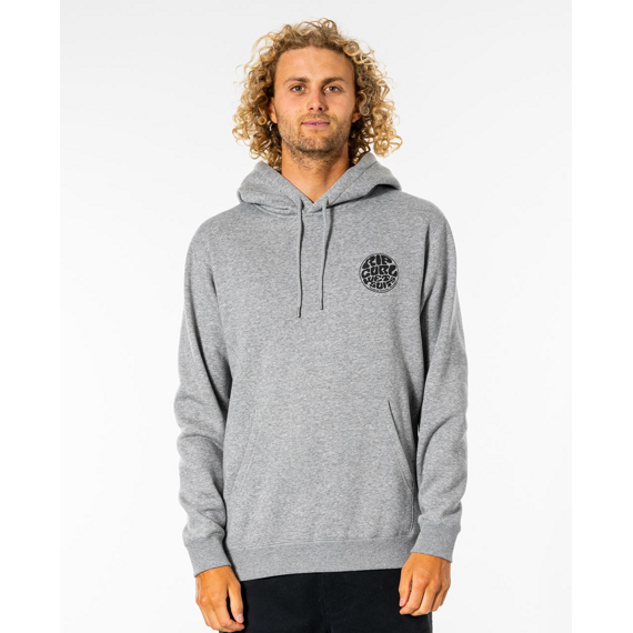 Mikina Rip Curl WETSUIT ICON HOOD  Grey Marle 