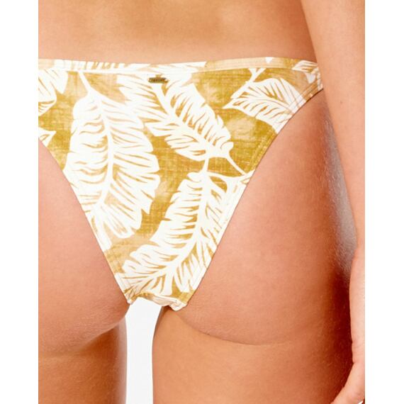 Plavky Rip Curl SUMMER PALM SKIMPY PANT  Honey 