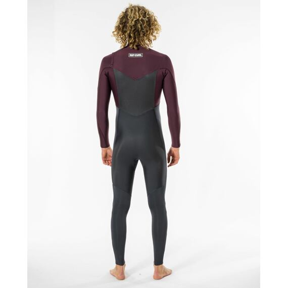 Neoprén Rip Curl DAWN PATROL C/ZIP 53GB ST  Wine 