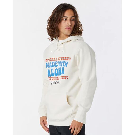 Mikina Rip Curl DOWN THE LINE FP HOODED Bone 