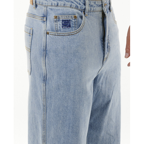 Kalhoty Rip Curl DOSED DENIM PANT Washed Blue