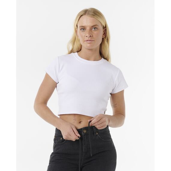 Kalhoty Rip Curl AGGIE RELAXED JEANS Black
