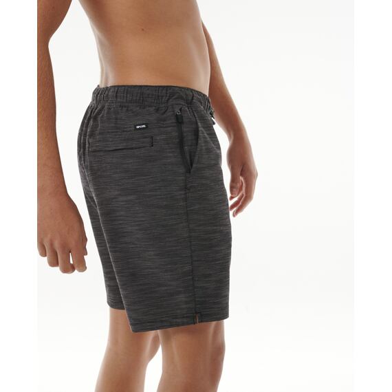 šortky Rip Curl BOARDWALK JACKSON VOLLEY Black