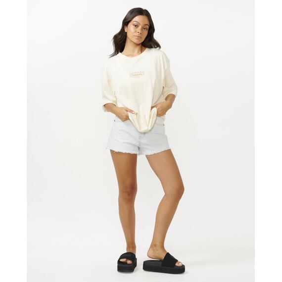 Tričko Rip Curl DESERT QUEEN HERITAGE TEE Bone