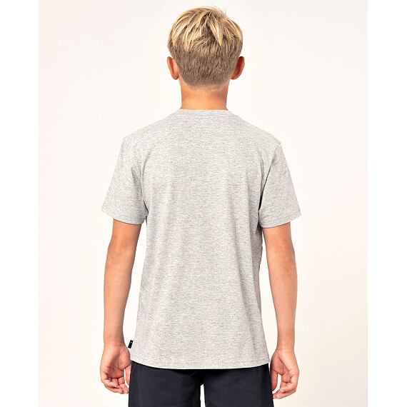 Tričko Rip Curl WHAT'S IN MY POCKET SS TEE Grey Marle