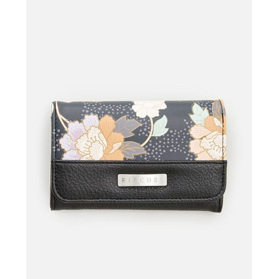 Peněženka Rip Curl DRIFTER MID WALLET  Washed Black 