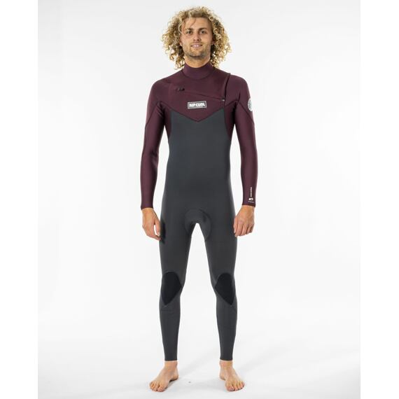 Neoprén Rip Curl DAWN PATROL C/ZIP 53GB ST  Wine 
