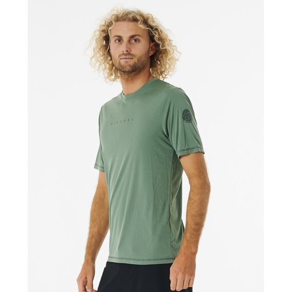 Lykra Rip Curl DAWN PATROL S/S Green Marle 