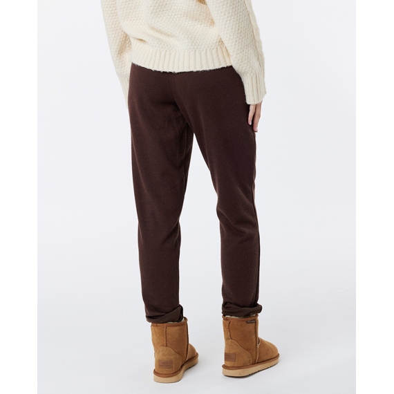 Kalhoty Rip Curl SANTANDER RELAX PANT Dark Brown 