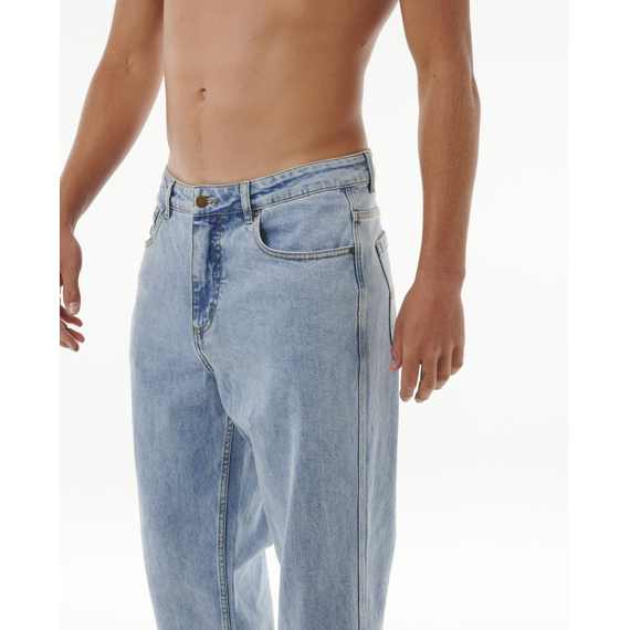 Kalhoty Rip Curl DOSED DENIM PANT Washed Blue