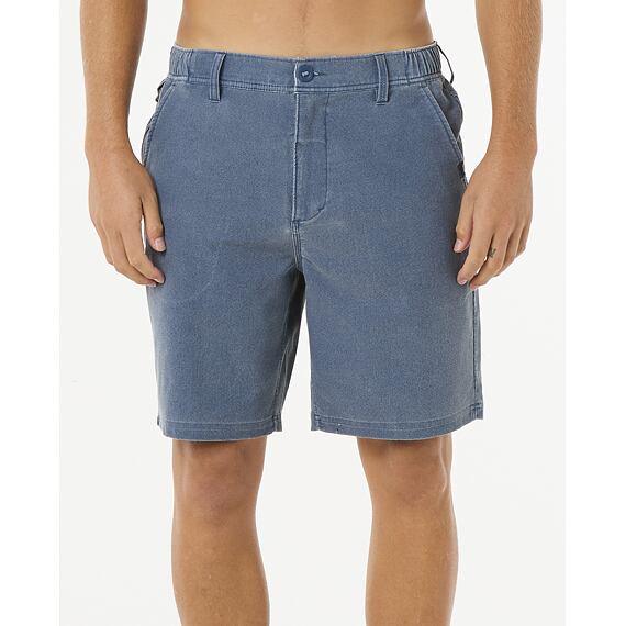 šortky Rip Curl BOARDWALK CORD WIZ Washed Navy