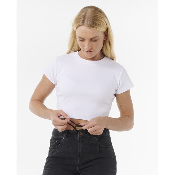 Kalhoty Rip Curl AGGIE RELAXED JEANS Black