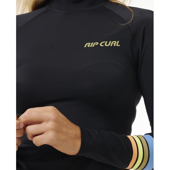 Lykra Rip Curl TIDE REVIVAL UPF L/S Black