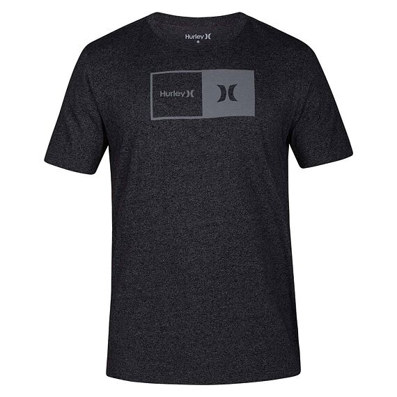 Tričko Hurley SIRO NATURAL S/S Black Heather