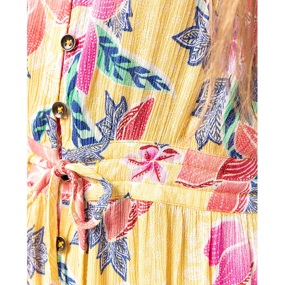 šaty Rip Curl STILL IN PARADISE Bright Yellow 