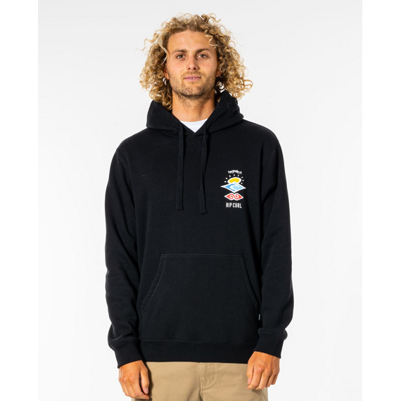 Mikina Rip Curl SEARCH ICON HOOD  Black 