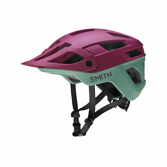 Cyklistická helma Smith ENGAGE MIPS Matte Merlot/Aloe