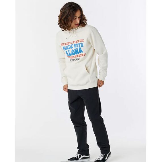Mikina Rip Curl DOWN THE LINE FP HOODED Bone 