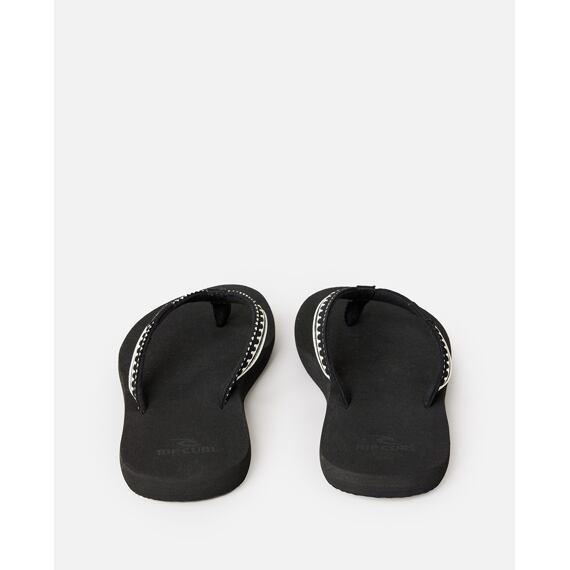 žabky Rip Curl FREEDOM BLOOM OPEN TOE Black/Off White