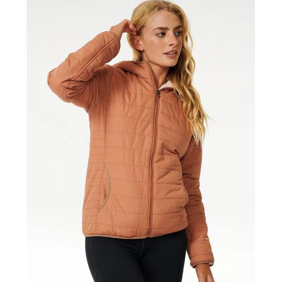 Bunda Rip Curl ANTI-SERIES ANOETA CLASSIC Light Brown 