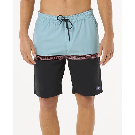Plavky Rip Curl RAW ENERGY SPLIT VOLLEY Black