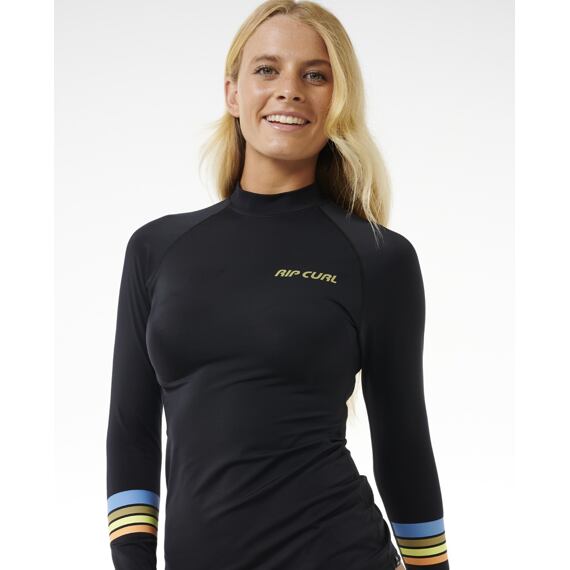 Lykra Rip Curl TIDE REVIVAL UPF L/S Black