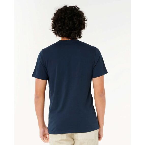 Tričko Rip Curl AOTS - CODY WELSH PALMS TEE Dark Navy