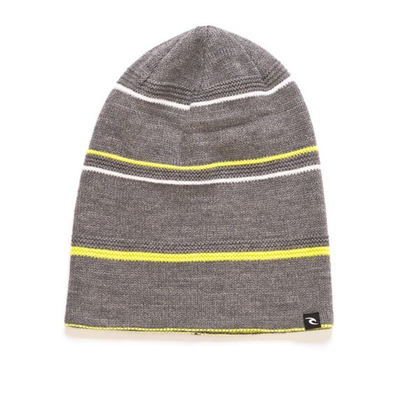 Zimní čepice Rip Curl UNDONE REVO BEANIE Charcoal Marle