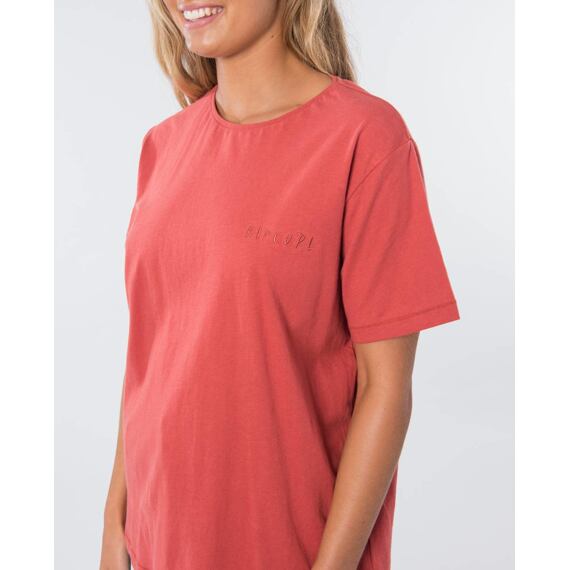 Tričko Rip Curl THE KEEP SEARCHING TEE  Sun Rust 