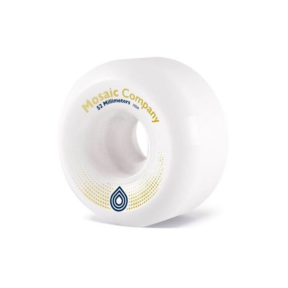 Skateboard kolečka Mosaic Company SKATE KOLA MOSAIC SQ DROP 52MM 102A White