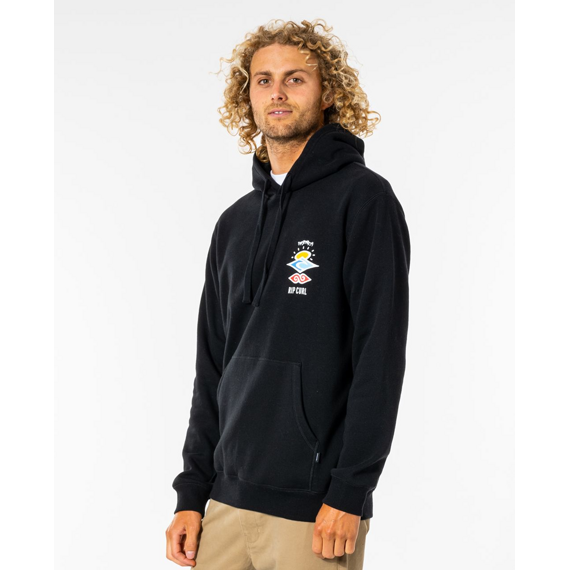 Mikina Rip Curl SEARCH ICON HOOD  Black 