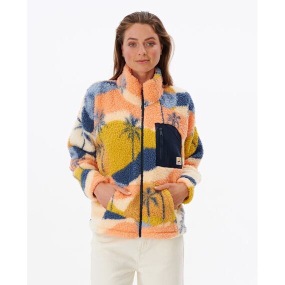 Mikina Rip Curl WAVES POLAR FLEECE  Multico 