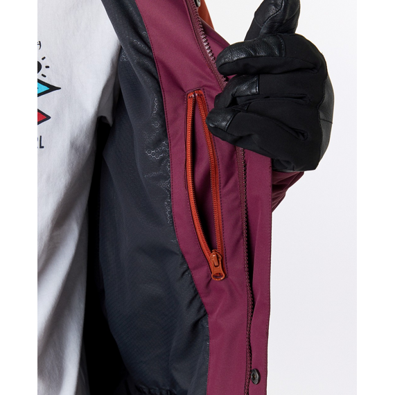 Bunda Rip Curl PINNACLE 10K/10K JACKET Picante 