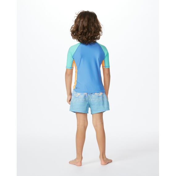 Lykra Rip Curl MYSTIC WAVES UPF S/S-BOY Blue Yonder