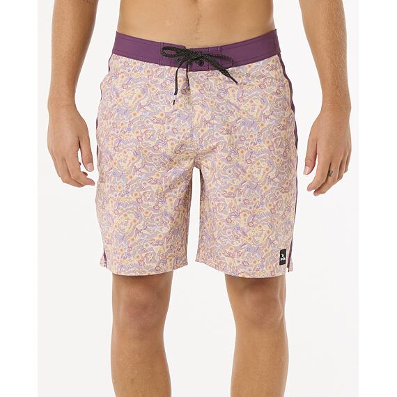 Plavky Rip Curl MIRAGE FLORAL REEF Smokey Grape