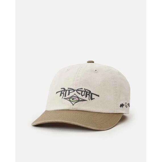 Kšiltovka Rip Curl RAW ENERGY ART ADJ CAP Olive