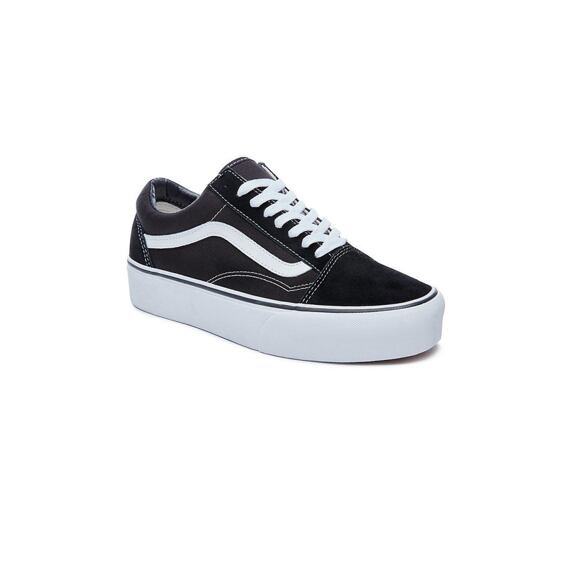 Boty Vans OLD SKOOL PLATFORM Black/White