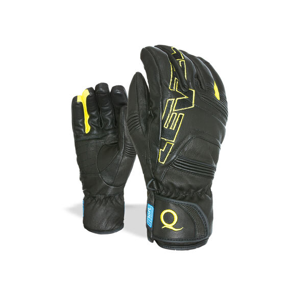Rukavice Level QUANTUM I-TOUCH Black-Yellow