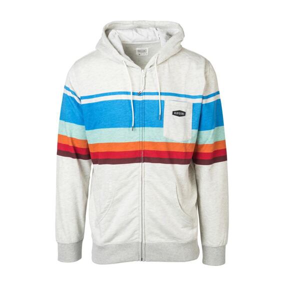 Mikina Rip Curl RETRO FLEECE  White Marle 