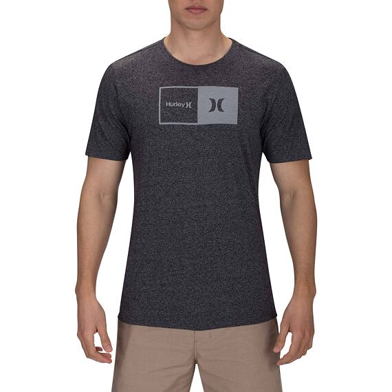 Tričko Hurley SIRO NATURAL S/S Black Heather