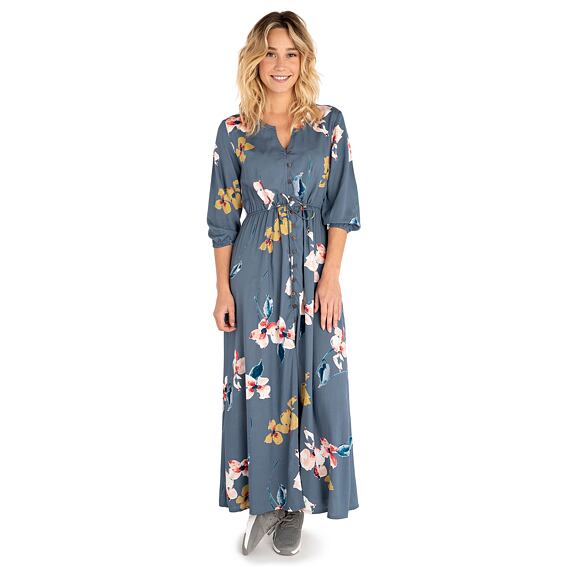 šaty Rip Curl BEACH BELLA MAXI DRESS  Flint Stone 