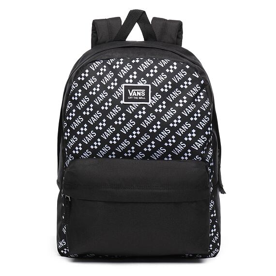 Batoh Vans REALM CLASSIC BACKPACK Black/Brand Striper