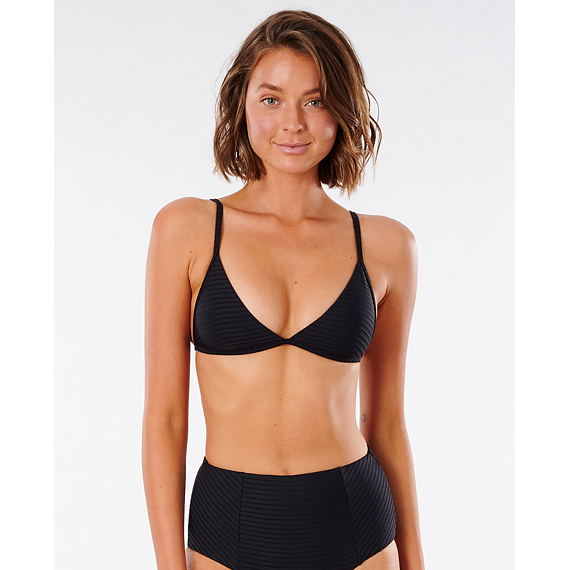 Plavky Rip Curl PREMIUM SURF BANDED FIXED TRI  Black 