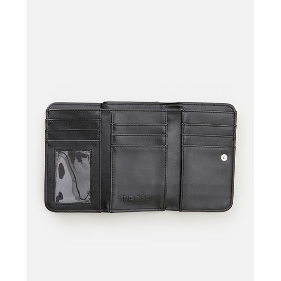 Peněženka Rip Curl DRIFTER MID WALLET  Washed Black 