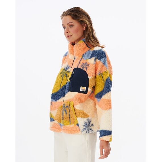 Mikina Rip Curl WAVES POLAR FLEECE  Multico 